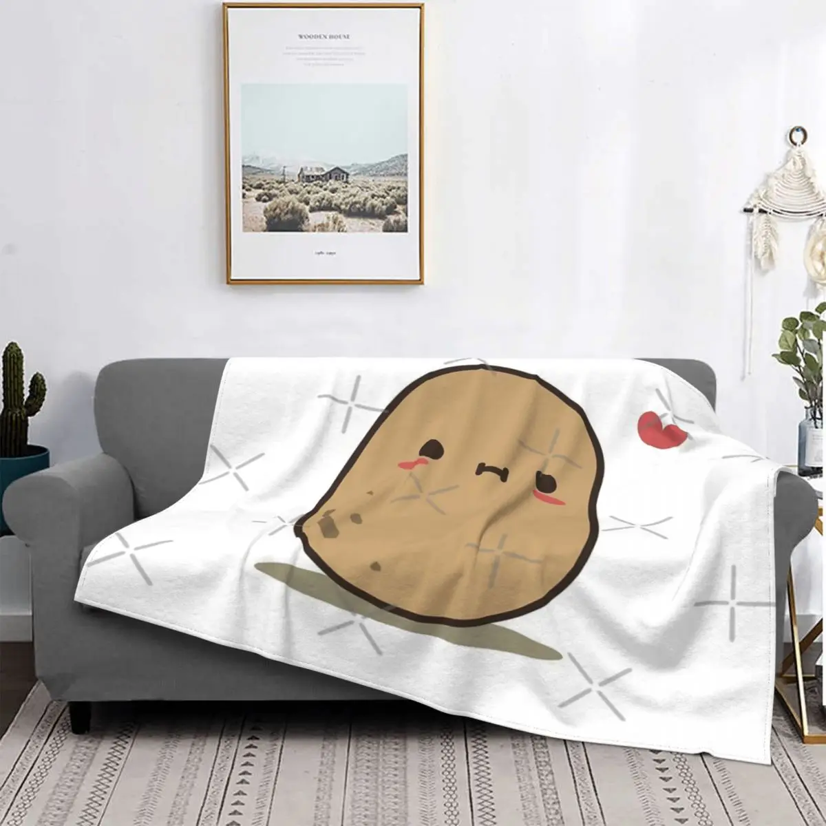Manta a cuadros de muselina para cama, toalla de playa de lujo, con estampado de patata en el amor
Manta a cuadros de muselina para cama, toalla de playa de lujo, con estampado de patata en el amor