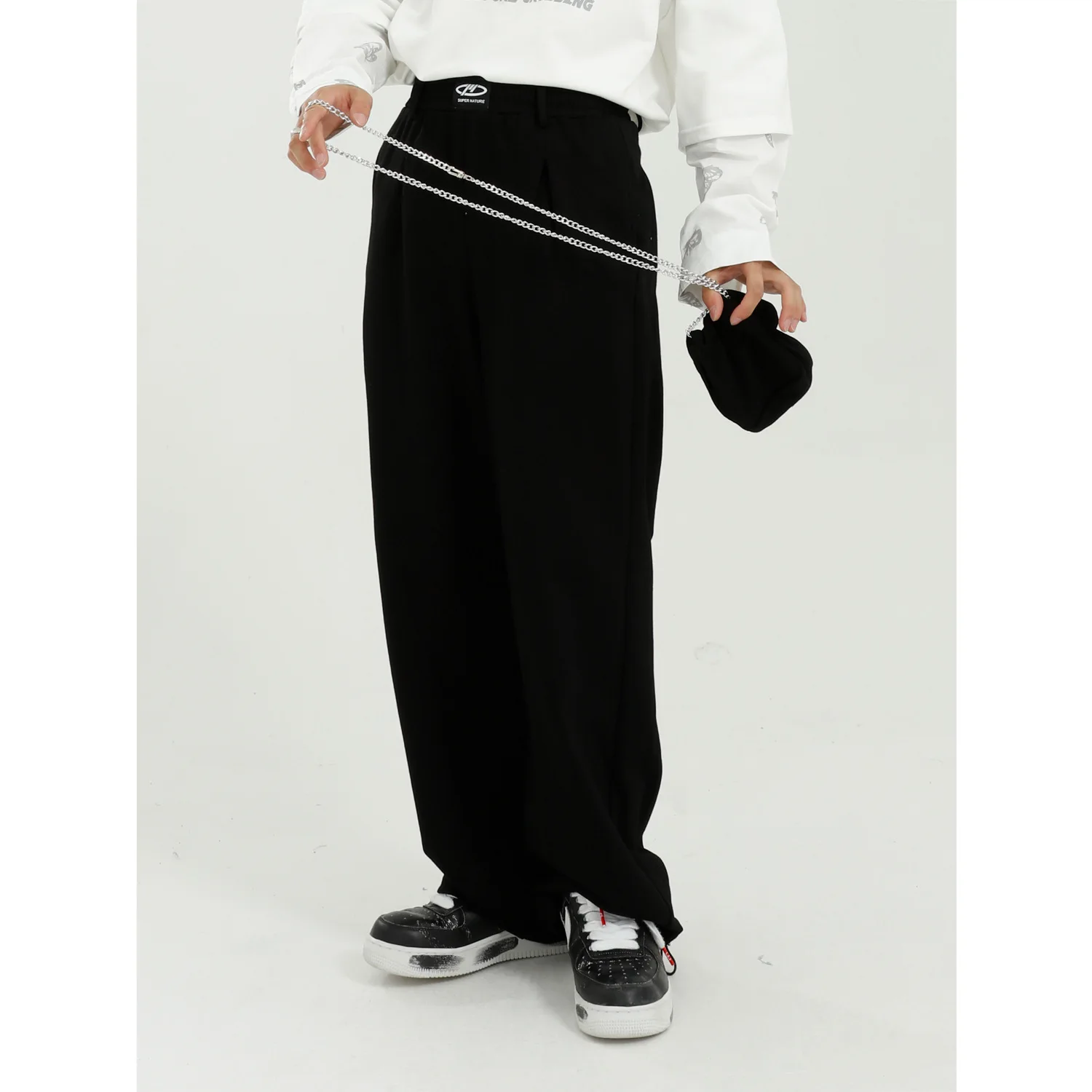 Прямые повседневные штаны с сумкой для мужчин и женщин, уличная одежда, длинные брюки для пар, черные серые штаны, спортивные Джоггеры в стил...
Прямые повседневные штаны с сумкой для мужчин и женщин, уличная одежда, длинные брюки для пар, черные серые штаны, спортивные Джоггеры в стил...