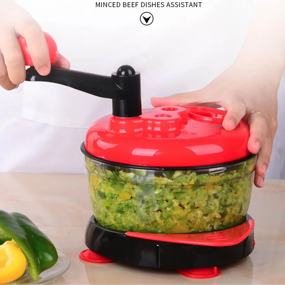 Ручной Кухонный комбайн на л кухонная мясорубка большой емкости измельчитель