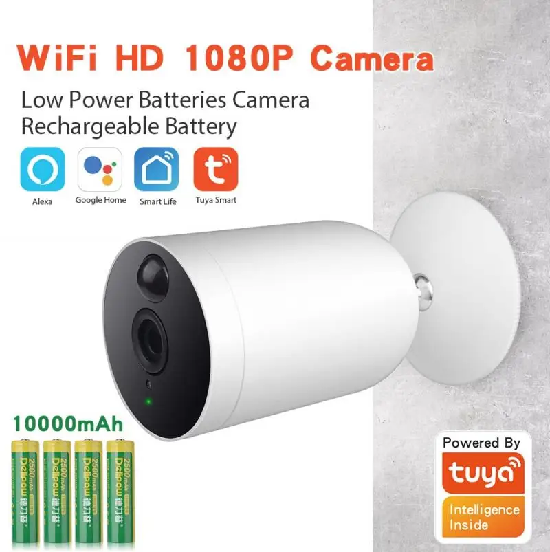 Tuya Smart Life WiFi IP Camera HD Wireless Security Outdoor Low-power Surveillance Camera Two Way Audio Motion Detection
Tuya Smart Life WiFi IP Camera HD Wireless Security Outdoor Low-power Surveillance Camera Two Way Audio Motion Detection