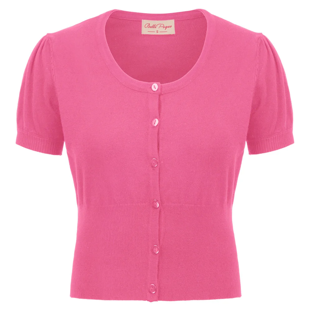 Ladies Tops Coat Feedback Belle Poque Women Sweater Summer Short Sleeve O Neck Button Placket Crop Knitting Coat Tops Knitwear
Ladies Tops Coat Feedback Belle Poque Women Sweater Summer Short Sleeve O Neck Button Placket Crop Knitting Coat Tops Knitwear