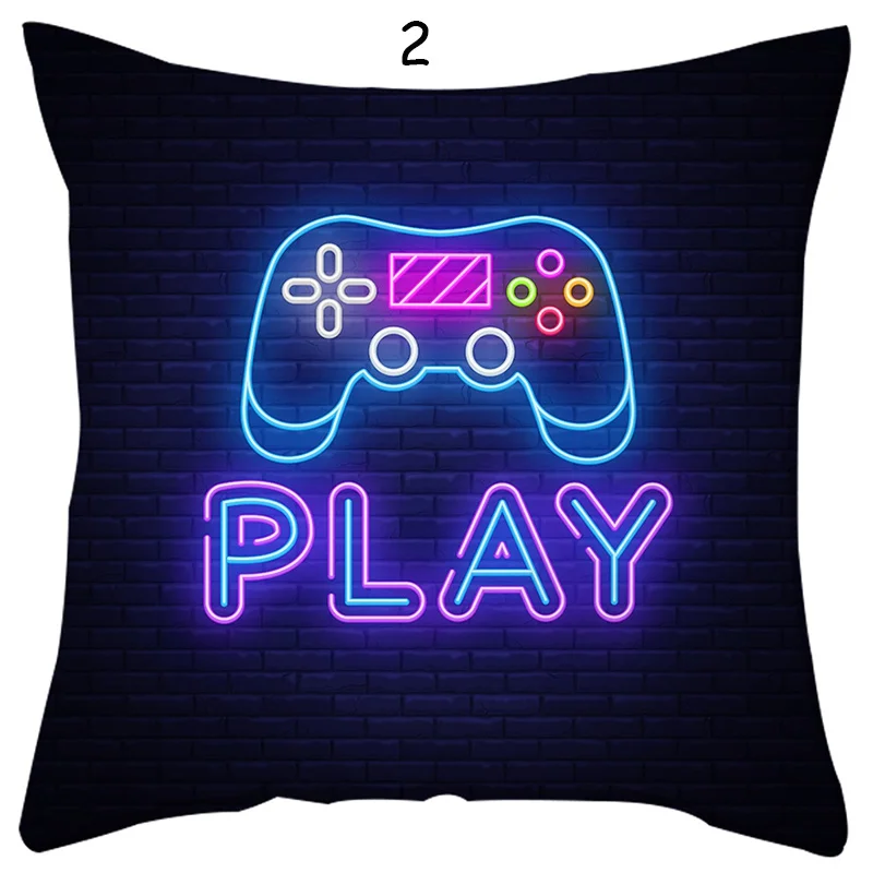 Game Room Decor Sofa Throw Pillow Cases Decorative Cushion Cover 45x45cm Gamepad Pillowcase Gift for Gamer Boys Adult
Game Room Decor Sofa Throw Pillow Cases Decorative Cushion Cover 45x45cm Gamepad Pillowcase Gift for Gamer Boys Adult