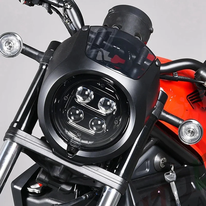 Motorcycle Headlight Fairing Windshield Wind Deflector Headlight Cover for Honda Rebel CMX 500 CMX 300 2020-2021
Motorcycle Headlight Fairing Windshield Wind Deflector Headlight Cover for Honda Rebel CMX 500 CMX 300 2020-2021