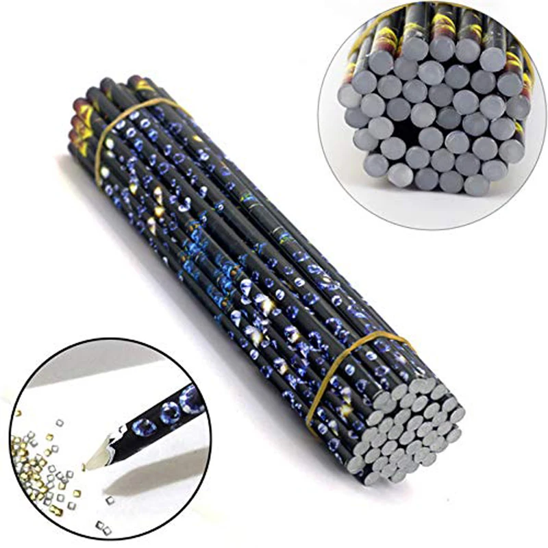 4Pcs Diamond Painting Acrylic Pencil Dotting Pen Wax Resin Rhinestones Gems Bead Nail Art Picking Tools DIY Beauty Accessories
4Pcs Diamond Painting Acrylic Pencil Dotting Pen Wax Resin Rhinestones Gems Bead Nail Art Picking Tools DIY Beauty Accessories