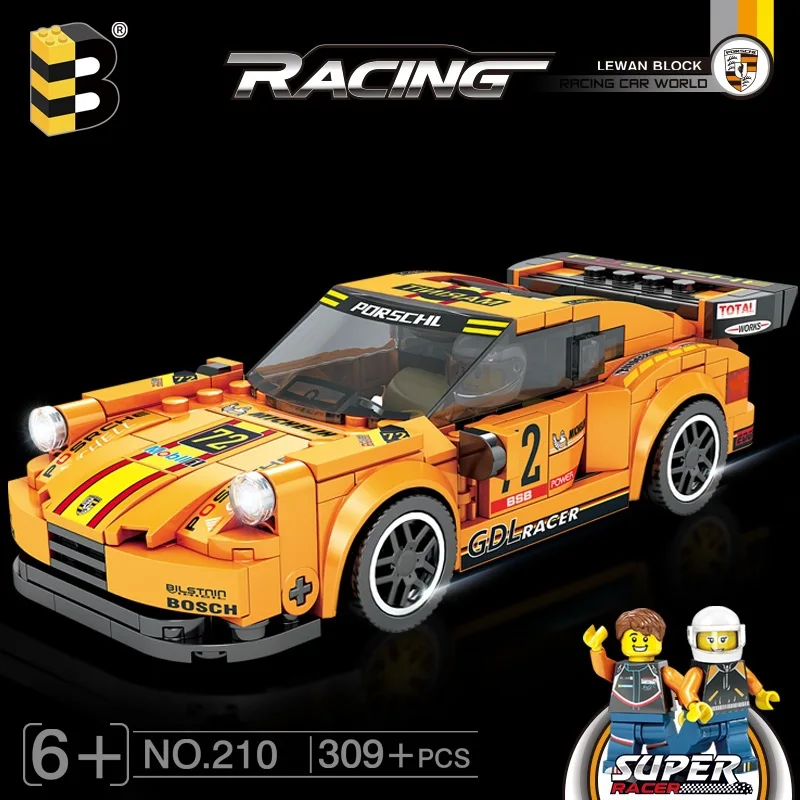 Hot Sports Cars Porsche 911 309pcs Model Series Building Blocks Particle Samll Assembly Traditional Bricks Toys For Child Gifts
Hot Sports Cars Porsche 911 309pcs Model Series Building Blocks Particle Samll Assembly Traditional Bricks Toys For Child Gifts