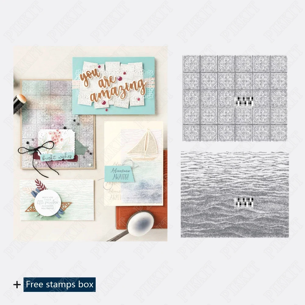 Boat Waves Stamps Scrapbook Diary Decoration Stencil Embossing Template Diy Greeting Card Handmade New Arrival 2021
Boat Waves Stamps Scrapbook Diary Decoration Stencil Embossing Template Diy Greeting Card Handmade New Arrival 2021