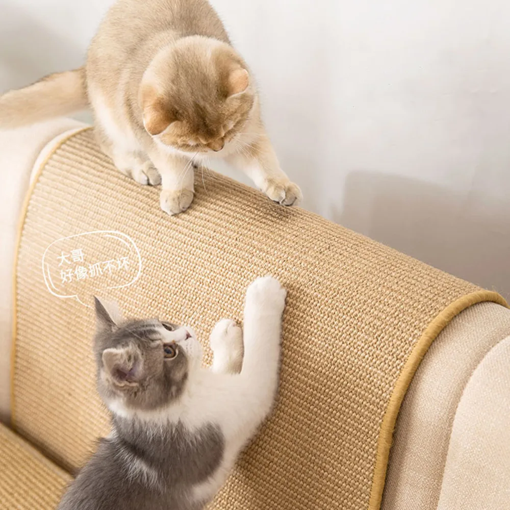 Cat Scratcher Sisal Mat Board Cat Scratch for Sharpen Nails Scraper Cats Tree Cat Toys Chair Table Sofa Mats Furniture Protector
Cat Scratcher Sisal Mat Board Cat Scratch for Sharpen Nails Scraper Cats Tree Cat Toys Chair Table Sofa Mats Furniture Protector