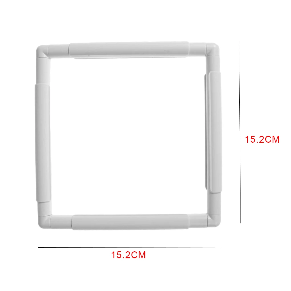 Square Embroidery Frame Universal Cross Stitch Plastic Clip Frame Needlepoint DIY Sewing Quilting Hoop
Square Embroidery Frame Universal Cross Stitch Plastic Clip Frame Needlepoint DIY Sewing Quilting Hoop