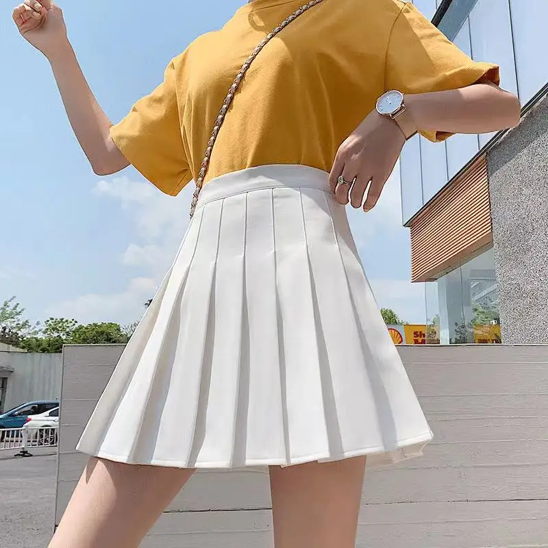 Women Skirt Fashion High Waist Pleated Skirt Sweet Cute Girls Dance Mini Skirt Cosplay Preppy Uniform School Short Skirts XS-3XL
Women Skirt Fashion High Waist Pleated Skirt Sweet Cute Girls Dance Mini Skirt Cosplay Preppy Uniform School Short Skirts XS-3XL