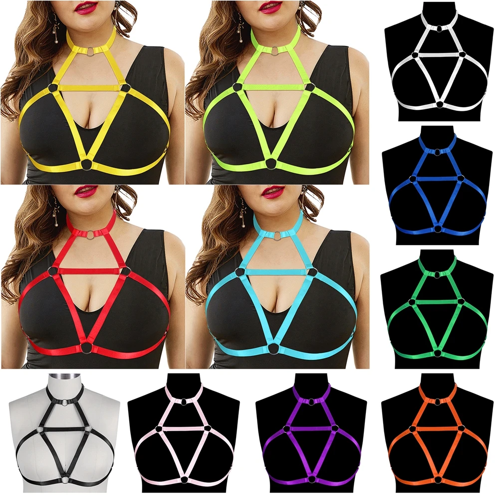 Sexy Lingerie Erotic Accessories Body Harness Bondage Set Stockings Garter Belt Goth Rave Leather Harness Bra Punk Prom Dress
Sexy Lingerie Erotic Accessories Body Harness Bondage Set Stockings Garter Belt Goth Rave Leather Harness Bra Punk Prom Dress