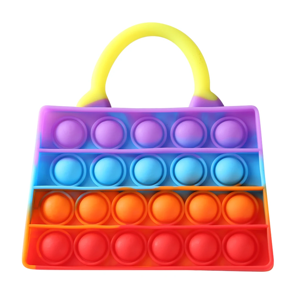 Push Children It Camouflage Rainbow Shoulder Bag Fidget Toys Popite Push Bubble Coin Purse Relieve Fidget Toys Handbag Gifts
Push Children It Camouflage Rainbow Shoulder Bag Fidget Toys Popite Push Bubble Coin Purse Relieve Fidget Toys Handbag Gifts