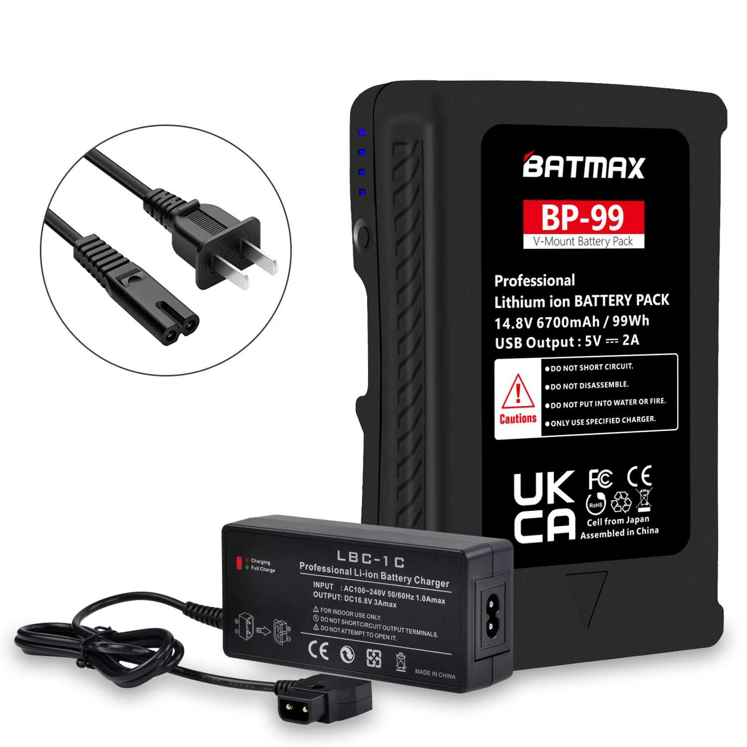 BP 99Wh V Mount Li-Ion Battery Pack V Lock для Sony HDW-800P, PDW-850, DSR-250P, DSR-600P, DSR-650P, BPL60A
BP 99Wh V Mount Li-Ion Battery Pack V Lock для Sony HDW-800P, PDW-850, DSR-250P, DSR-600P, DSR-650P, BPL60A