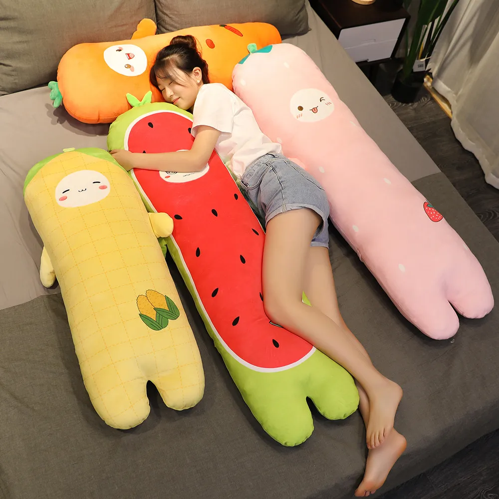 Cartoon new Fruit long pillow sleep plush toy soft stuffed doll comfortable cushion high quality child girl birthday Xmas gift
Cartoon new Fruit long pillow sleep plush toy soft stuffed doll comfortable cushion high quality child girl birthday Xmas gift