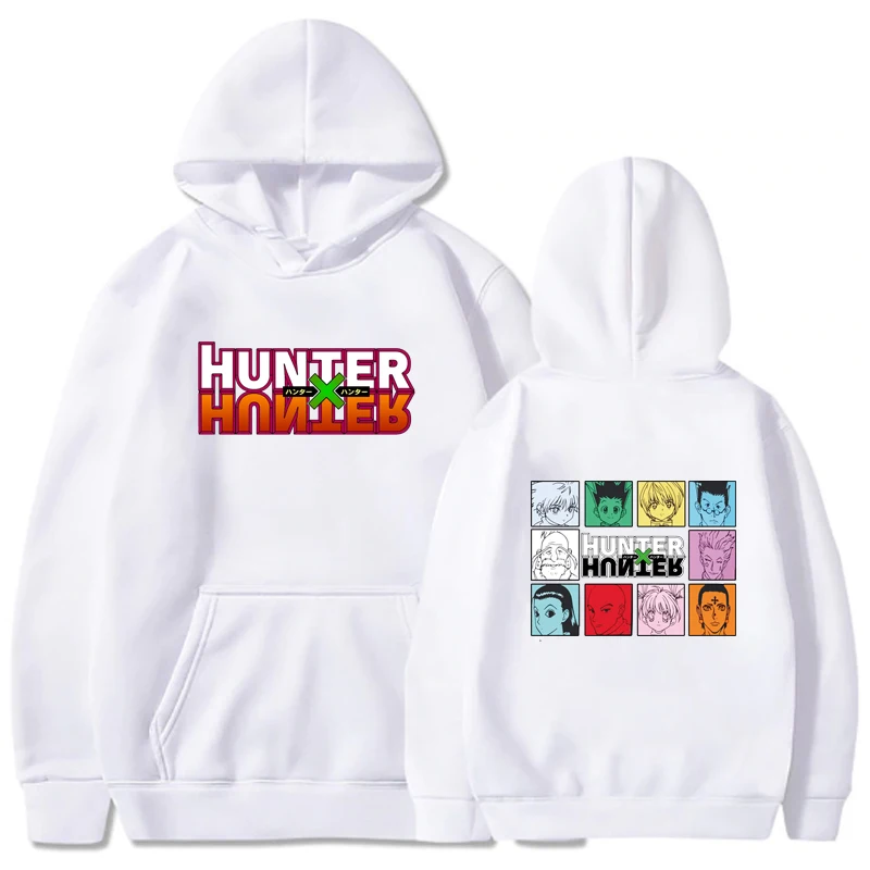 2021 модные худи Hunter X Hunter, уличная одежда, Killua Leorio Kurapika Gon Hisoka, пуловер, свитшот, мужская одежда в стиле хип-хоп
2021 модные худи Hunter X Hunter, уличная одежда, Killua Leorio Kurapika Gon Hisoka, пуловер, свитшот, мужская одежда в стиле хип-хоп