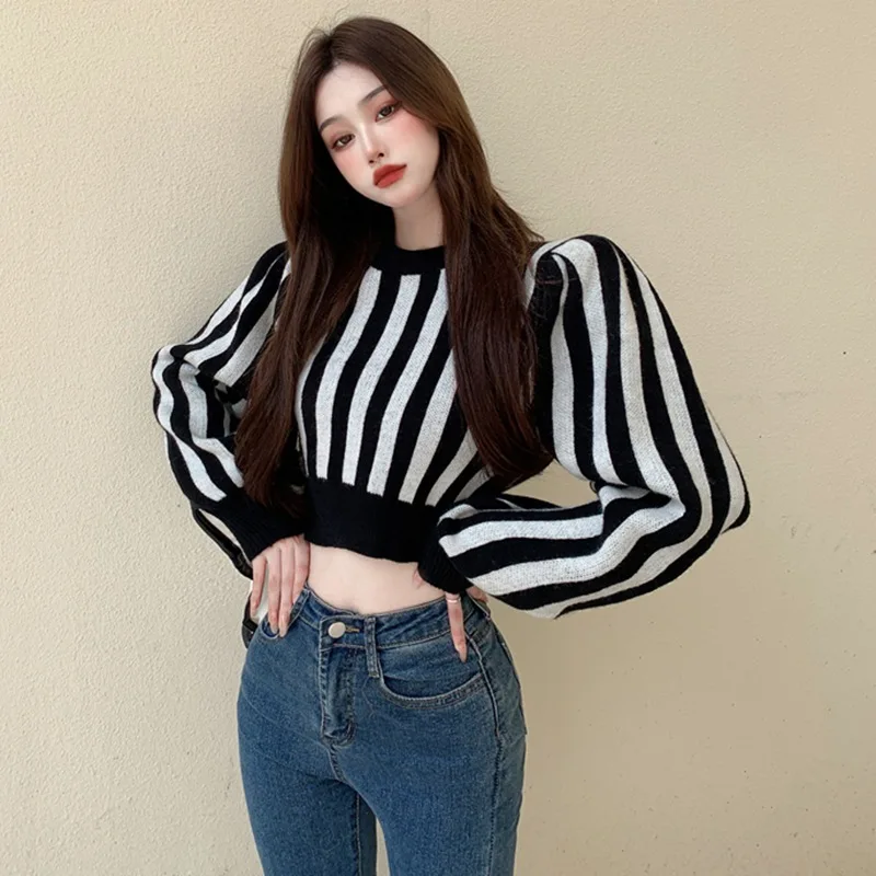 Autumn Winter Sweater Women Long Sleeve Casual Sweater Pullovers Striped Jumper Warm Striped Sweaters
Autumn Winter Sweater Women Long Sleeve Casual Sweater Pullovers Striped Jumper Warm Striped Sweaters