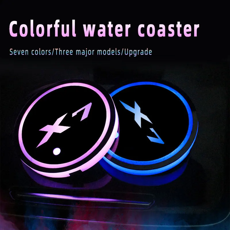 Car Logo Led Atmosphere Light 7 Colorful Cup Luminous Coaster Holder For BMW X7 2018 2019 2020 2021 2022 Auto Accessories
Car Logo Led Atmosphere Light 7 Colorful Cup Luminous Coaster Holder For BMW X7 2018 2019 2020 2021 2022 Auto Accessories