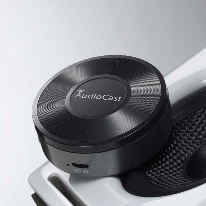 B2RC Wi-Fi Network M5 Audiocast Wireless Music Adapter Supporting Mobile Device Stream to Speaker Systems
B2RC Wi-Fi Network M5 Audiocast Wireless Music Adapter Supporting Mobile Device Stream to Speaker Systems