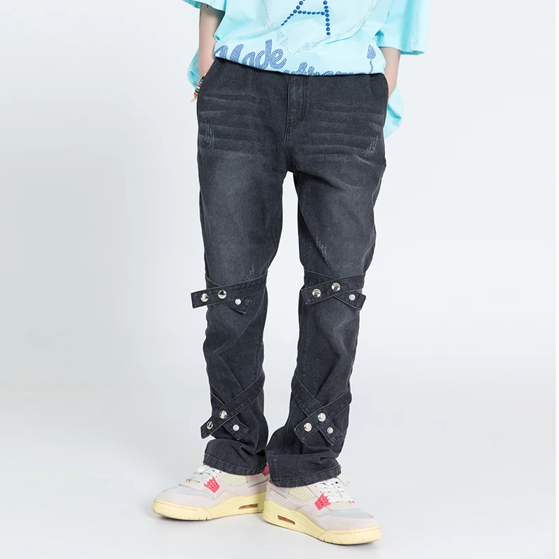 Washed Detachable Double Strap Metal Zipper Jeans Pants Mens High Street Oversize Retro Ripped Casual Deninm Trousers
Washed Detachable Double Strap Metal Zipper Jeans Pants Mens High Street Oversize Retro Ripped Casual Deninm Trousers
