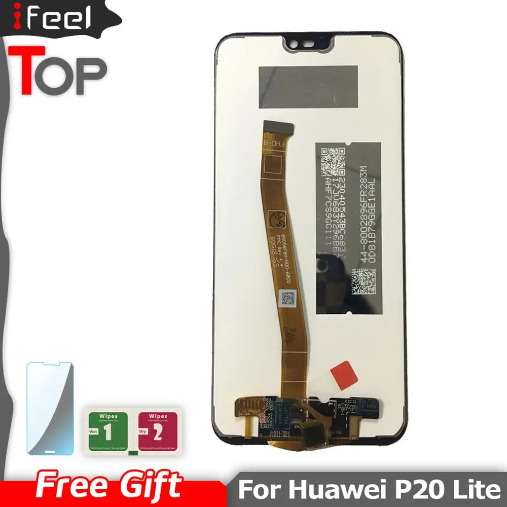 Новый дисплей для Huawei P20 Lite ЖК + сенсорный экран дигитайзер Замена P 20 Lite/ Nova 3E