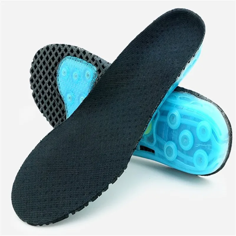 Elastic Buffer Sport Insoles Breathable EVA Orthopedic Insoles Shock Absorbant Pads Non-Slip Comfrotable Running Foot Cushion
Elastic Buffer Sport Insoles Breathable EVA Orthopedic Insoles Shock Absorbant Pads Non-Slip Comfrotable Running Foot Cushion