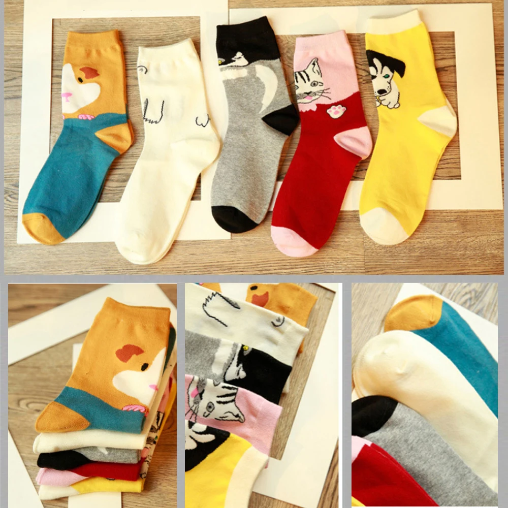 10 Pairs/Set Winter Spring Warm Chausette Femme Cartoon Cute Women Socks Cotton Calcetines Mujer Fashion Casual Woman Sock Meias
10 Pairs/Set Winter Spring Warm Chausette Femme Cartoon Cute Women Socks Cotton Calcetines Mujer Fashion Casual Woman Sock Meias