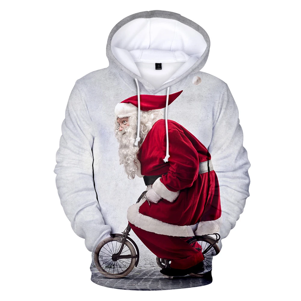 Harajuku Style Santa Claus Sweatshirts Present For Kids/Men/Women Fashion Casual Hoodie Merry Christmas Pullover Streetwear
Harajuku Style Santa Claus Sweatshirts Present For Kids/Men/Women Fashion Casual Hoodie Merry Christmas Pullover Streetwear