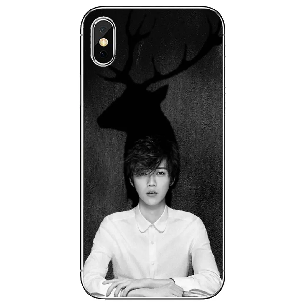 Мягкий чехол для Samsung Galaxy Note 3 4 5 8 9 S3 S4 S5 Mini S6 S7 Edge S8 S9 S10 Plus Корея-Team-KPOP-exo-luhan постер |