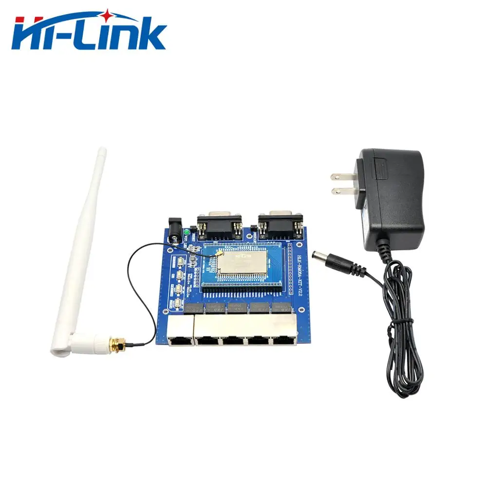 Бесплатная доставка HLK 7688A модуль WiFi маршрутизатор OpenWrt StartKit 128 М Оперативная