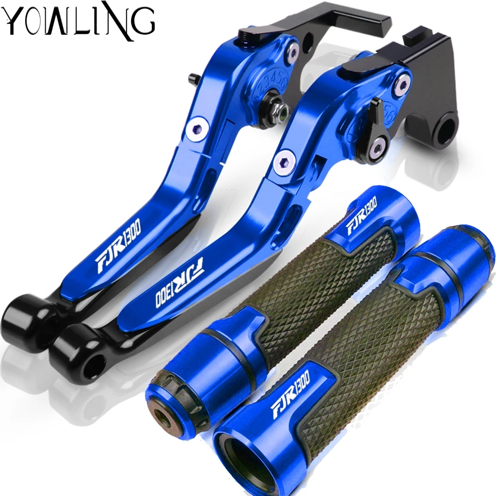 For FJR1300 2004-2018 2017 2016 2015 2014 2013 2012 Motorcycle Accessories Handlebar Hand Grips ends Brake Clutch Levers 
For FJR1300 2004-2018 2017 2016 2015 2014 2013 2012 Motorcycle Accessories Handlebar Hand Grips ends Brake Clutch Levers