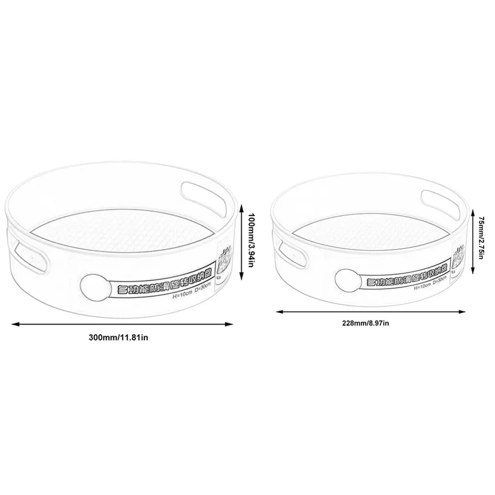 Creative Multi-Function Anti-Skid Rotating Storage Tray Turntable Storage Rack Lazy Supplies
Creative Multi-Function Anti-Skid Rotating Storage Tray Turntable Storage Rack Lazy Supplies