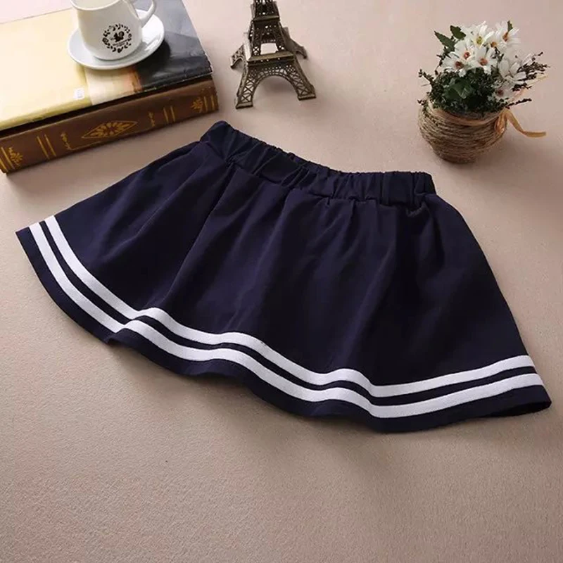Mori Girls Japanese Style Stripe Skirt Lolita Sailor Mini Skirt Soft Sister Cosplay Costumes Japan School Uniform Sailor Skirt
Mori Girls Japanese Style Stripe Skirt Lolita Sailor Mini Skirt Soft Sister Cosplay Costumes Japan School Uniform Sailor Skirt