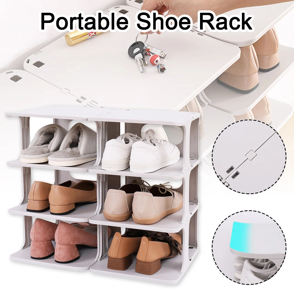 Shoe Rack Washable Drop Front Shoe Organizer No Punch Shoe Storage Shelf for Bathroom Living Room
Shoe Rack Washable Drop Front Shoe Organizer No Punch Shoe Storage Shelf for Bathroom Living Room