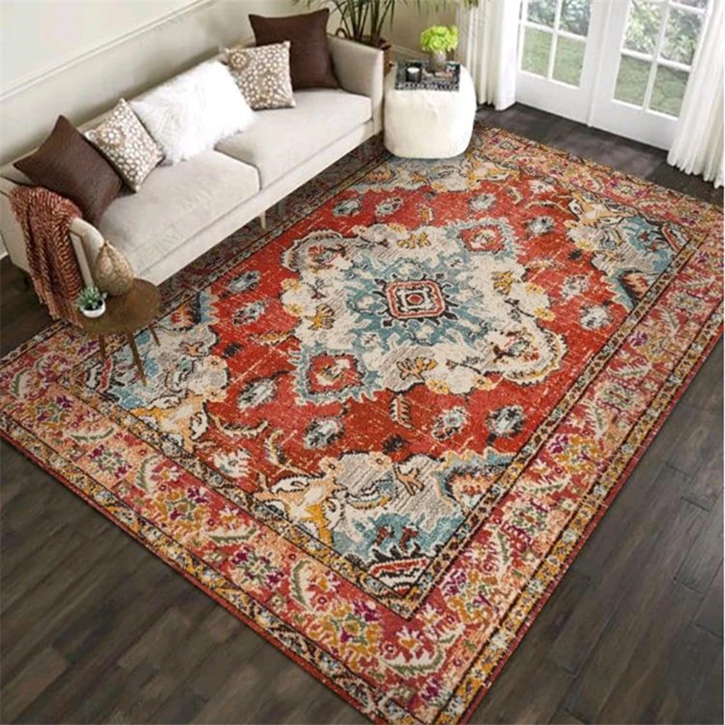 Moroccan Style Living Room Carpets Rugs Large Persian Flower Area Rug Bath Bedroom Kitchen Floor Mat Non-Slip Entrance Doormat 
Moroccan Style Living Room Carpets Rugs Large Persian Flower Area Rug Bath Bedroom Kitchen Floor Mat Non-Slip Entrance Doormat