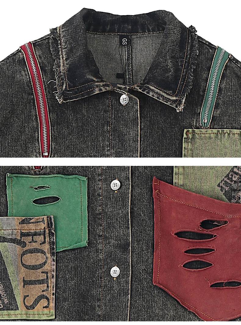 2 Two Piece Set Ripped Jeans Denim Jacket Suit Patch Women Clothes Tracksuit Street Korean Outfits Loose Fashion Jogger Pants
2 Two Piece Set Ripped Jeans Denim Jacket Suit Patch Women Clothes Tracksuit Street Korean Outfits Loose Fashion Jogger Pants