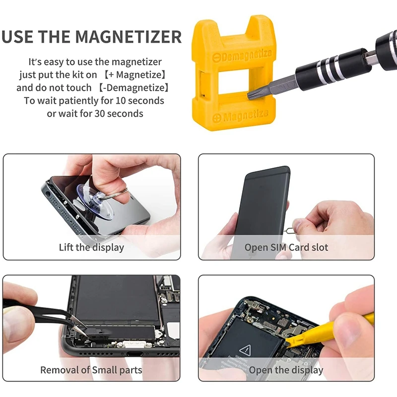 122 in 1 Screwdriver Set Mobile Phone Repair and Disassembly Tool Manual Multi-Function Screwdriver Set
122 in 1 Screwdriver Set Mobile Phone Repair and Disassembly Tool Manual Multi-Function Screwdriver Set