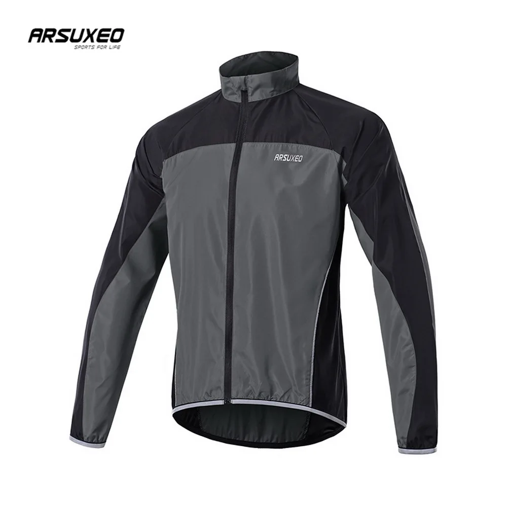 ARSUXEO Men's Cycling Jacket Windproof Waterproof MTB Bike Clothing Running Windbreaker Thin Bicycle Wind Coat Reflective 016
ARSUXEO Men's Cycling Jacket Windproof Waterproof MTB Bike Clothing Running Windbreaker Thin Bicycle Wind Coat Reflective 016