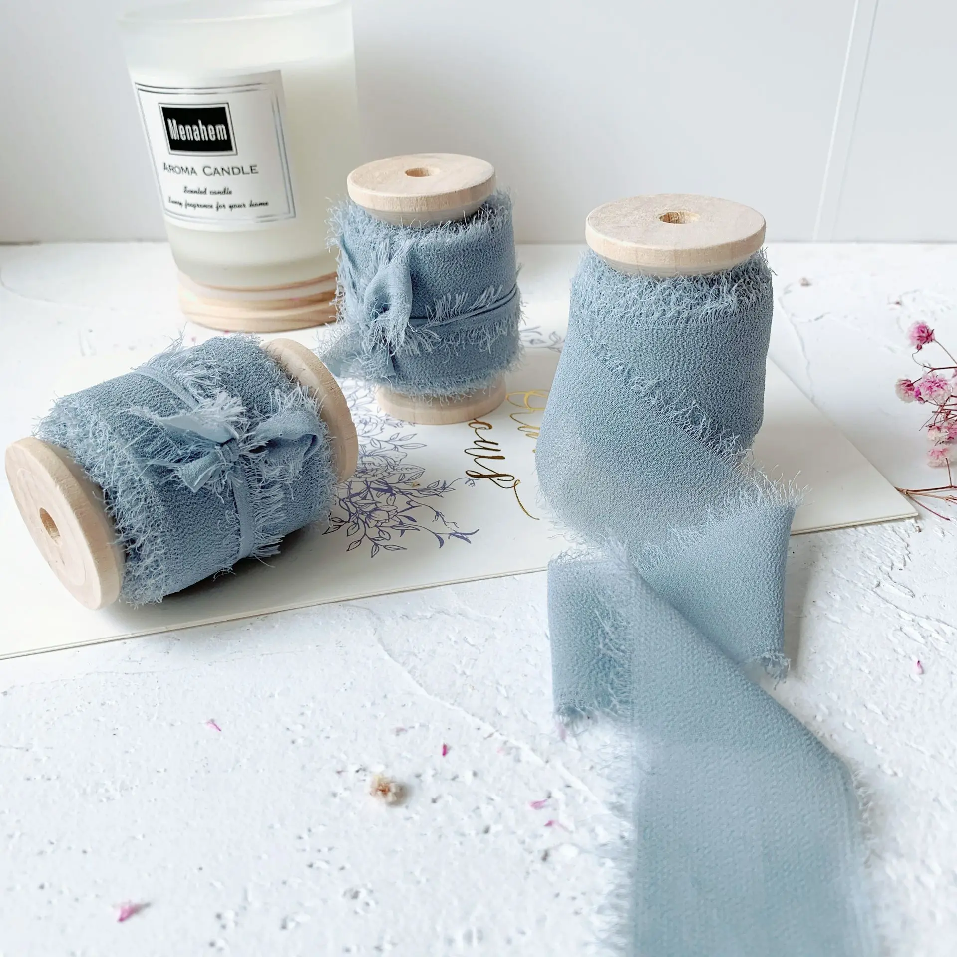 3 рулона/набор 35mmX 5 м/рулон ins стиль Мягкий изношенный шифон Обрезной Свадебный букет с лентами стримеры для фотографии стиль, подарочная упа...
3 рулона/набор 35mmX 5 м/рулон ins стиль Мягкий изношенный шифон Обрезной Свадебный букет с лентами стримеры для фотографии стиль, подарочная упа...