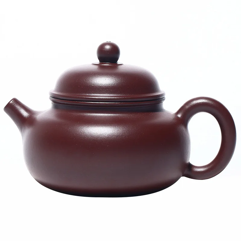 Yixing handmade purple clay teapot raw material purple vermilion clay teapot
Yixing handmade purple clay teapot raw material purple vermilion clay teapot