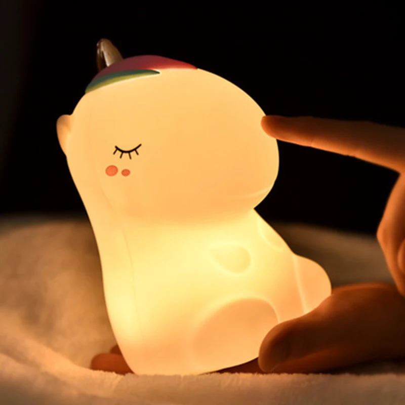 Cute Cartoon Beast Silicone Lamp USB Charging 7 Colors In One Night Light Children's Bedroom Bedside Atmosphere Pat Animal Light
Cute Cartoon Beast Silicone Lamp USB Charging 7 Colors In One Night Light Children's Bedroom Bedside Atmosphere Pat Animal Light