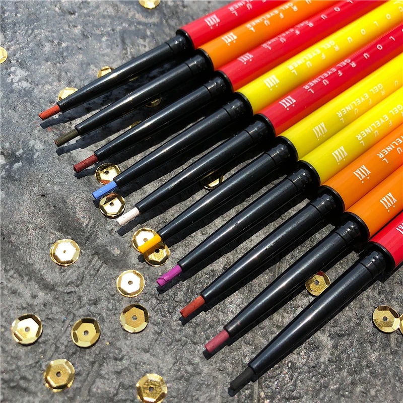 New XIXI Colorful Eyeliner Pencil Waterproof Blue Purple White Brown Eyeliner Pen Cosmetic Easy To Wear Long Lasting Eye Makeup
New XIXI Colorful Eyeliner Pencil Waterproof Blue Purple White Brown Eyeliner Pen Cosmetic Easy To Wear Long Lasting Eye Makeup