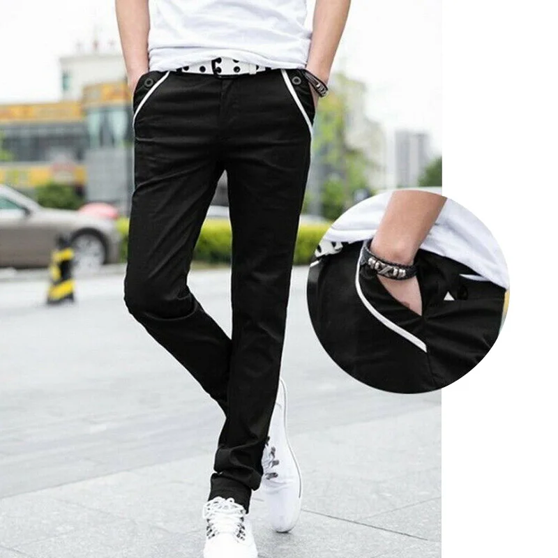 Men Formal Business Pants Slim Casual Straight Leg Trousers Comfy Stretch Pockets Pants -OPK
Men Formal Business Pants Slim Casual Straight Leg Trousers Comfy Stretch Pockets Pants -OPK