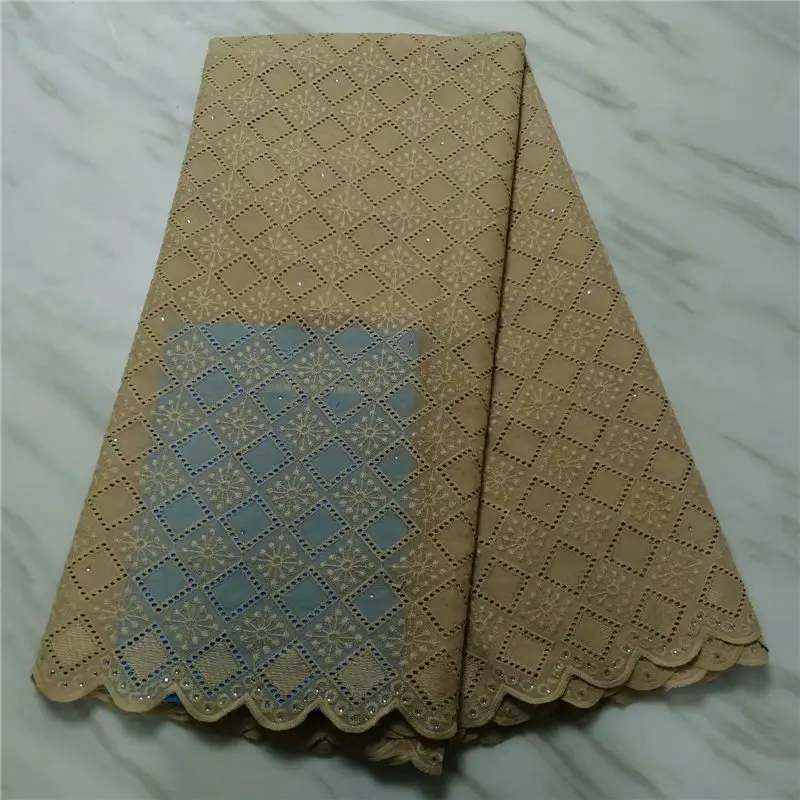 Latest 100% Cotton African Lace Fabric 2019 High Quality French Swiss voile Embroidery Lace Fabric 5Yards For Wedding Dress
Latest 100% Cotton African Lace Fabric 2019 High Quality French Swiss voile Embroidery Lace Fabric 5Yards For Wedding Dress