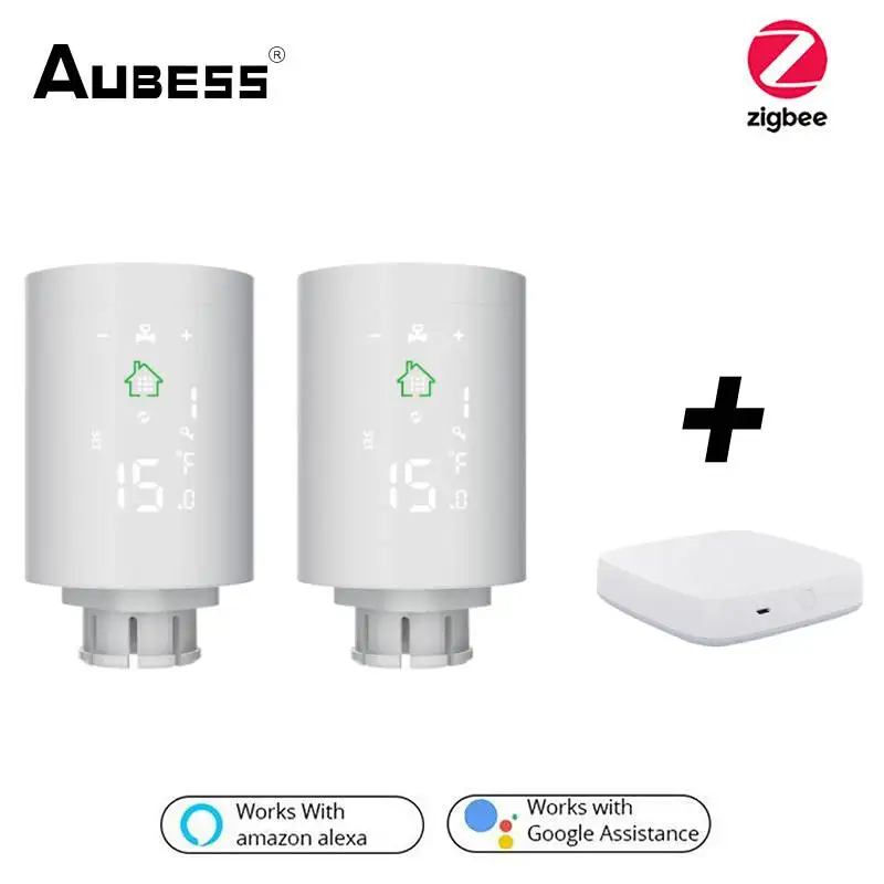 Умный привод радиатора Aubess Tuya ZIGBEE, программируемый термостатический клапан радиатора, регулятор температуры, голосовое управление Alexa
Умный привод радиатора Aubess Tuya ZIGBEE, программируемый термостатический клапан радиатора, регулятор температуры, голосовое управление Alexa