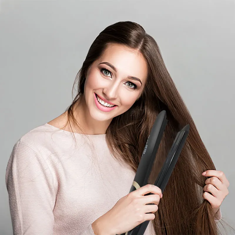 Professional Hair Straightener Curler Hair Flat Iron Negative Ion Infrared Straighting Curling Iron Corrugation with LED Display
Professional Hair Straightener Curler Hair Flat Iron Negative Ion Infrared Straighting Curling Iron Corrugation with LED Display