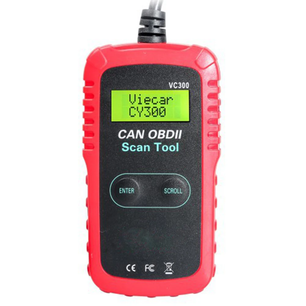 VC300 Multi-language Car OBD OBD2 Code Scan Reader Scanner Car Diagnostic Tool Free Update Automotive Scanner
VC300 Multi-language Car OBD OBD2 Code Scan Reader Scanner Car Diagnostic Tool Free Update Automotive Scanner