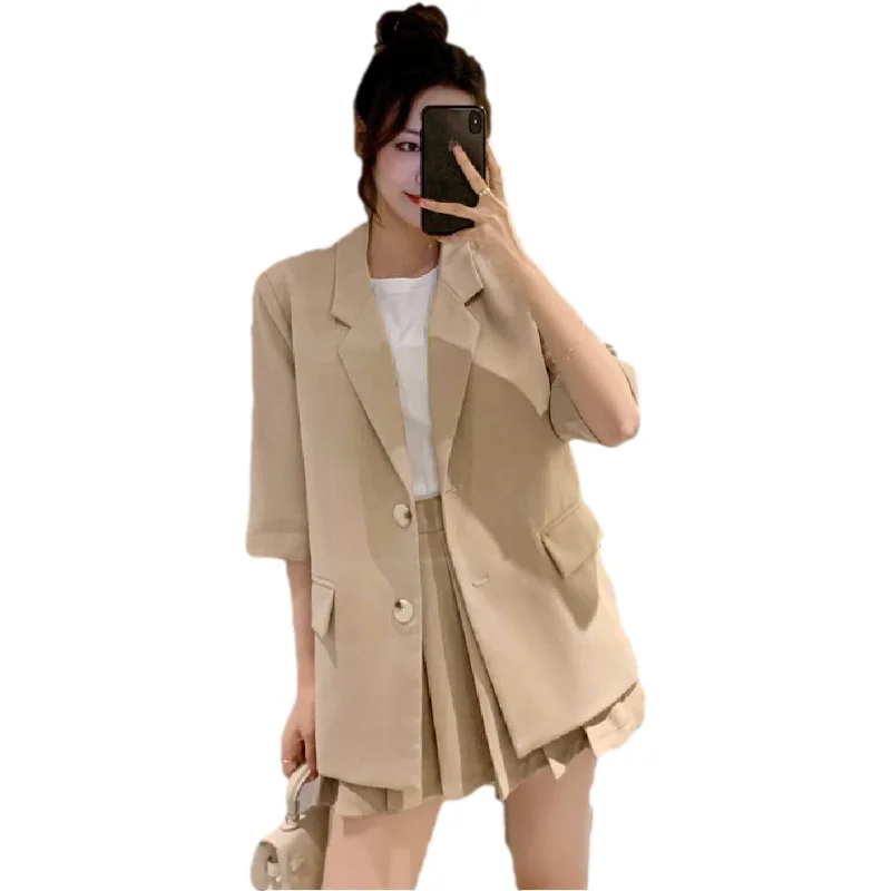 New Girls Spring Women Suits Long Sleeves Tops High Waist Plaid A Line Skirts Womens Two Piece Suits Sell Separately Oversize
New Girls Spring Women Suits Long Sleeves Tops High Waist Plaid A Line Skirts Womens Two Piece Suits Sell Separately Oversize