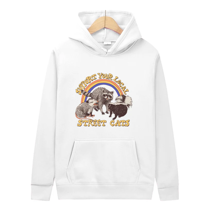 Support Your Local Street Cats Unisex Casual Harajuku Long Sleeve Mens Sports Hooded Fashion Hoodie Autumn Loose Pullover Hoodie
Support Your Local Street Cats Unisex Casual Harajuku Long Sleeve Mens Sports Hooded Fashion Hoodie Autumn Loose Pullover Hoodie