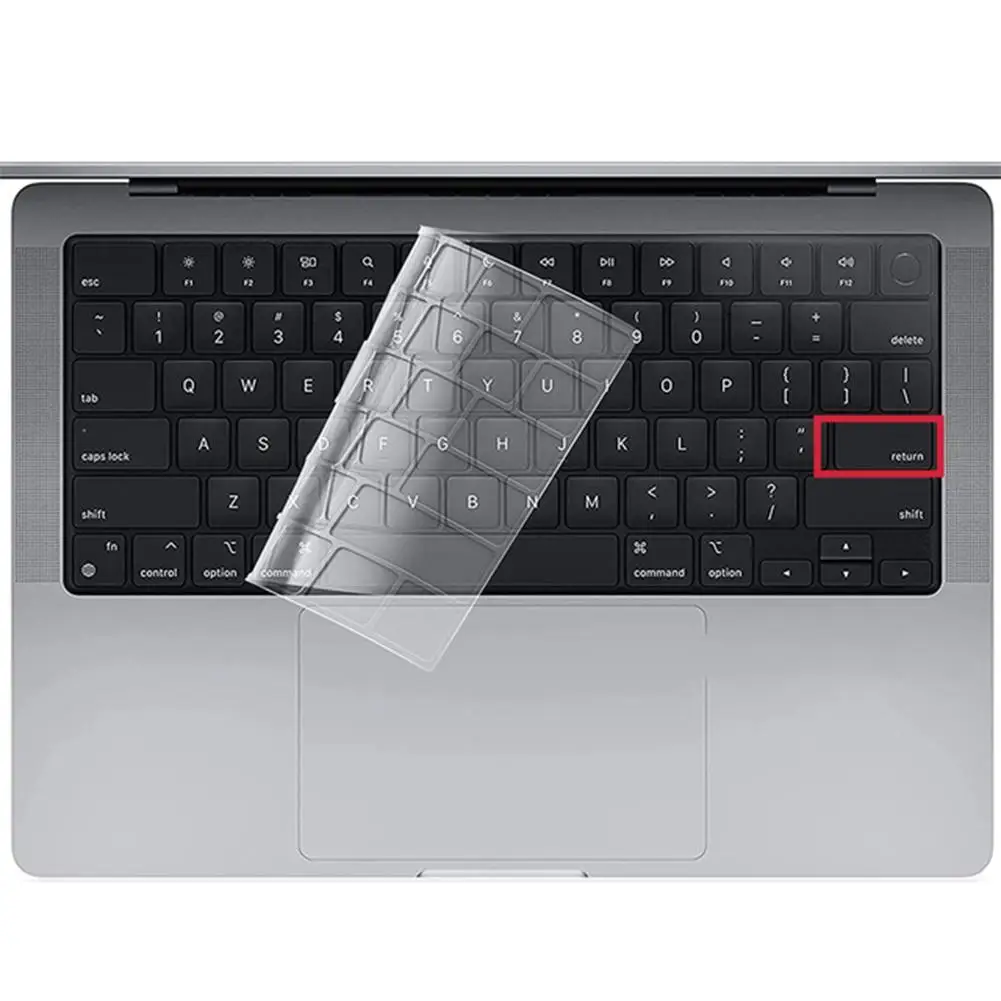 Ультратонкий Прозрачный чехол для клавиатуры из ТПУ для нового MacBook Pro 14 дюймов 2021 M1 A2442/ MacBook Pro 16 дюймов 2021 M1 Max A2485, прозрачный
Ультратонкий Прозрачный чехол для клавиатуры из ТПУ для нового MacBook Pro 14 дюймов 2021 M1 A2442/ MacBook Pro 16 дюймов 2021 M1 Max A2485, прозрачный