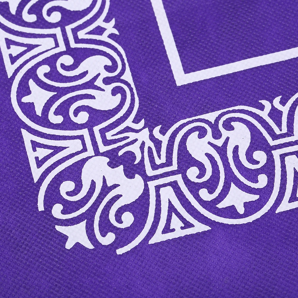 Purple Pentacle Tarot Game Tablecloth Non-woven Board Game Textiles Tarot Table Cover Playing Cards 49x49cm
Purple Pentacle Tarot Game Tablecloth Non-woven Board Game Textiles Tarot Table Cover Playing Cards 49x49cm