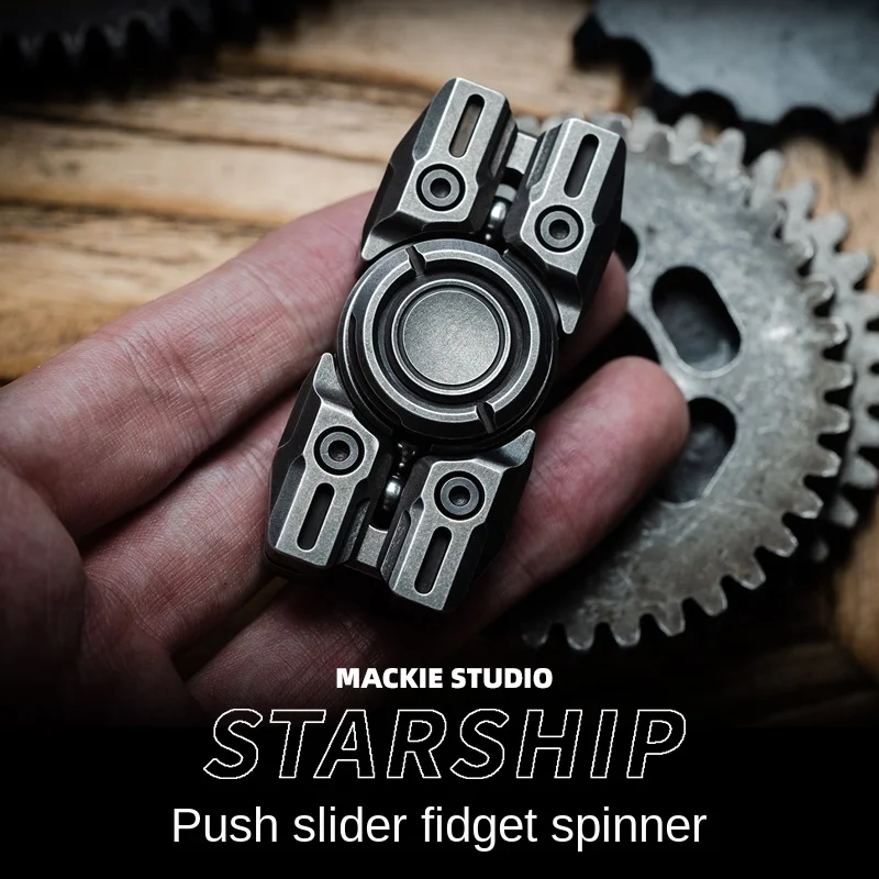 Starship New Fingertip Gyro Stainless Steel Push Brand Youth EDC Decompression Artifact
Starship New Fingertip Gyro Stainless Steel Push Brand Youth EDC Decompression Artifact
